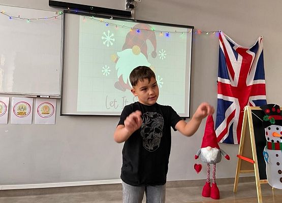 Grafika 2: "Let it snow" - szkolne eliminacje konkursu wojewódzkiego recytacji w języku angielskim