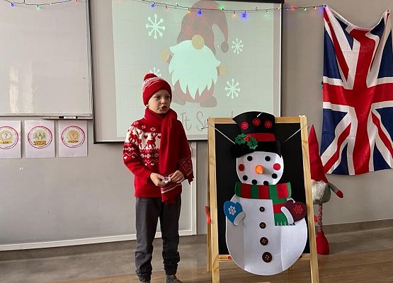 Grafika 6: "Let it snow" - szkolne eliminacje konkursu wojewódzkiego recytacji w języku angielskim