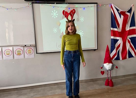 Grafika 16: "Let it snow" - szkolne eliminacje konkursu wojewódzkiego recytacji w języku angielskim