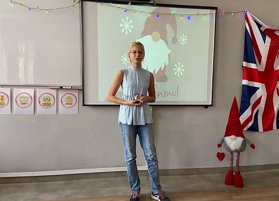 Grafika 18: "Let it snow" - szkolne eliminacje konkursu wojewódzkiego recytacji w języku angielskim
