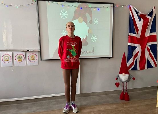 Grafika 19: "Let it snow" - szkolne eliminacje konkursu wojewódzkiego recytacji w języku angielskim