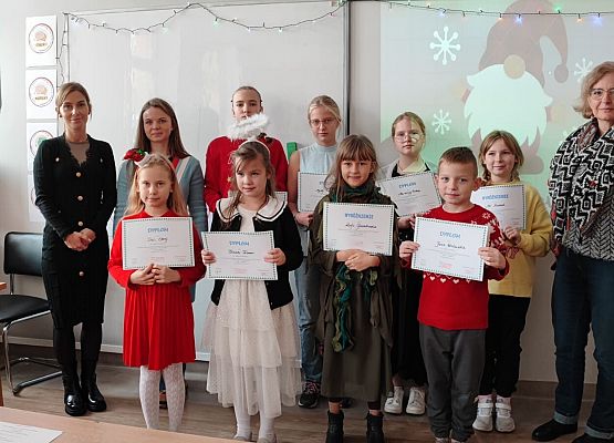 Grafika 26: "Let it snow" - szkolne eliminacje konkursu wojewódzkiego recytacji w języku angielskim