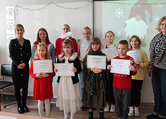 Grafika 27: "Let it snow" - szkolne eliminacje konkursu wojewódzkiego recytacji w języku angielskim