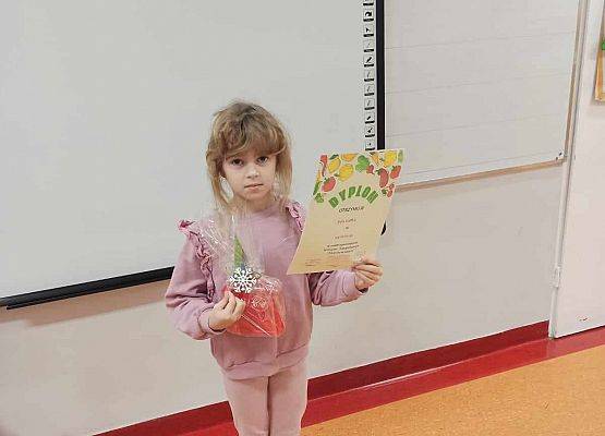 nagrodzona Pola Gaffka z kl.1a