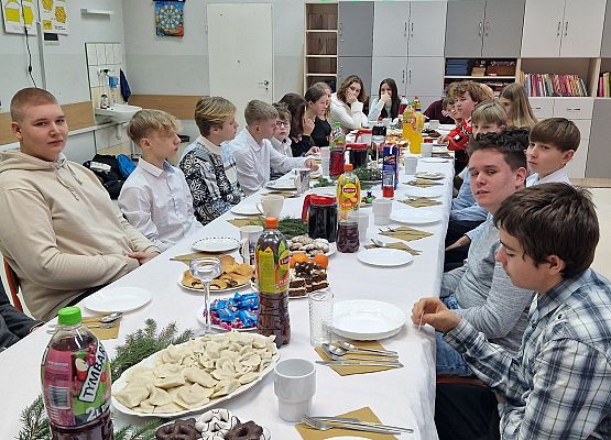 Wigilia bez plastiku w klasie 8