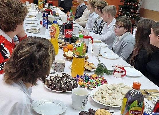 Wigilia bez plastiku w klasie 8