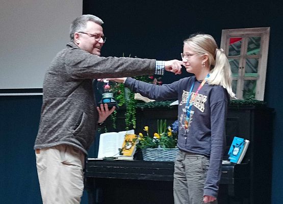 Agata z panem Marcinem