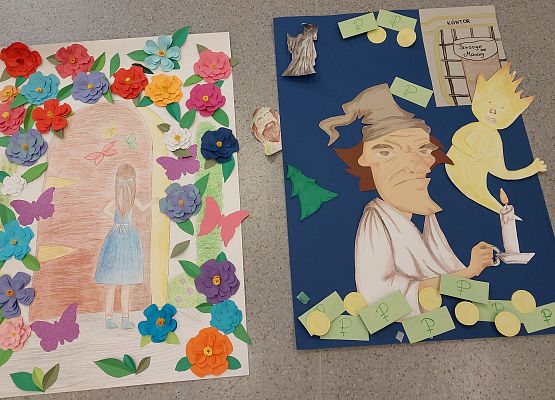 wyróżnione plakaty 5b i 7b