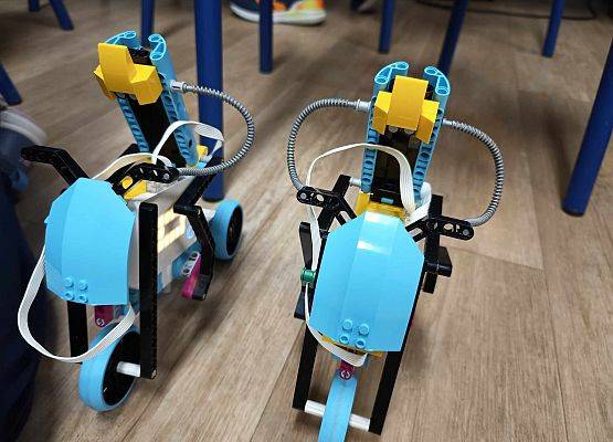 nasze rowery z Lego Wedo