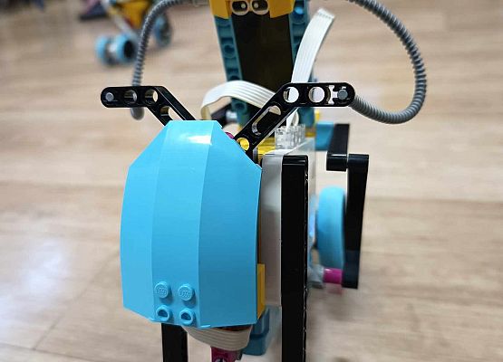 rowerzysta na rowerze