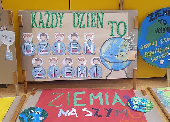 plakaty z okazji Dnia Ziemi