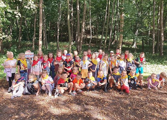 klasa w terenie klasa 1b i 1c na wycieczce