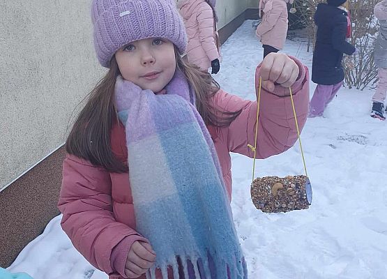 klasa w terenie klasa 1c dokarmia ptaki