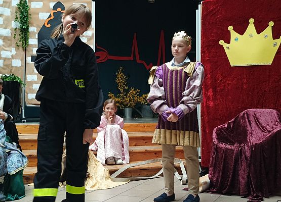 bajka król i strażak