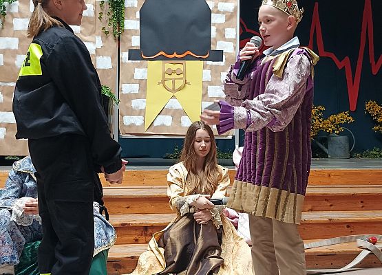 bajka król i strażak