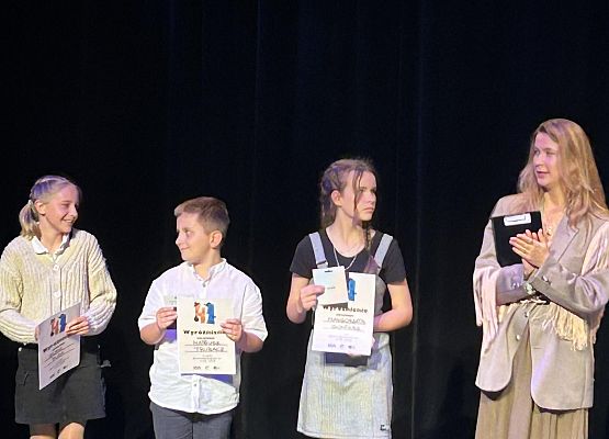 Małgosia wśród wyróżnionych