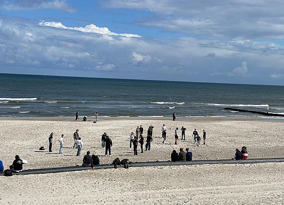 gry i zabawy na plaży