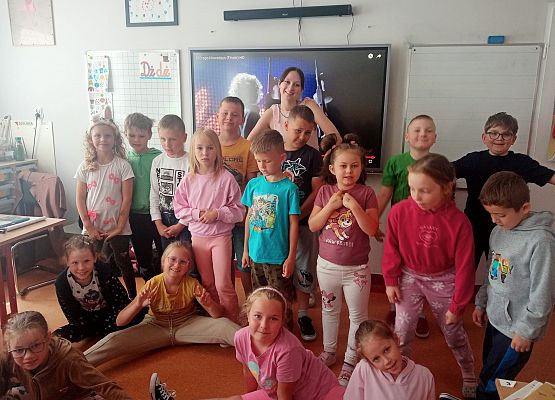 spotkanie z Olą klasy 1b