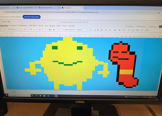 kropka w excelu lekcja informatyki