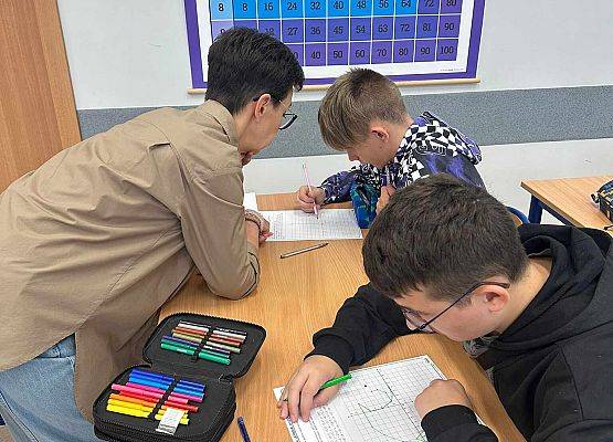 lekcja matematyki Dzień Kropki