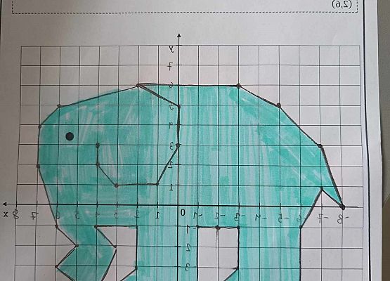 matematyka Dzień Kropki układ współrzędnych