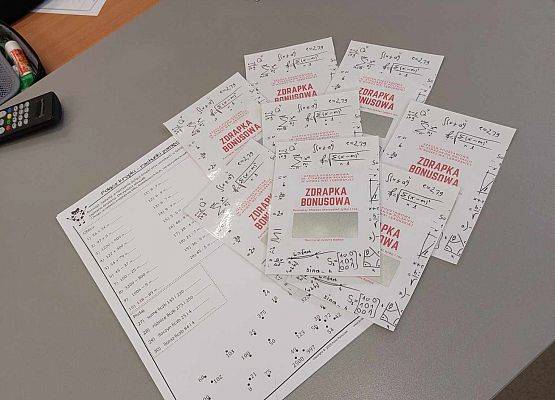 zdrapki lekcja matematyki