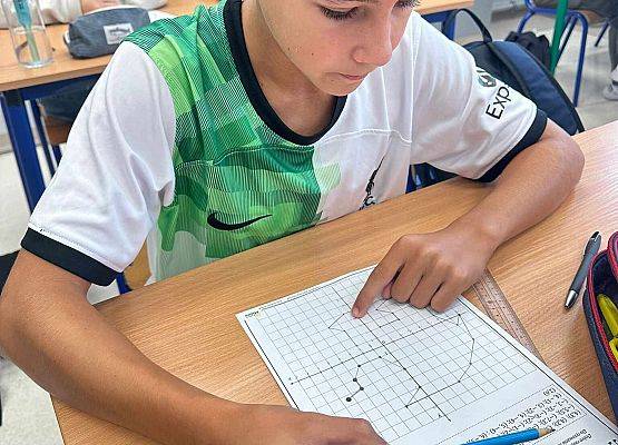 Mikołaj lekcja matematyki Dzień Kropki