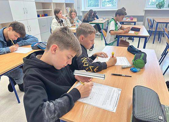 lekcja matematyki Dzień Kropki