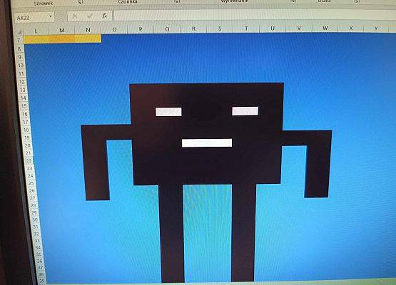 kropka w excelu lekcja informatyki