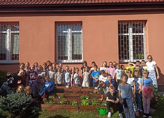 klasa 2a i 2b po skończonej pracy