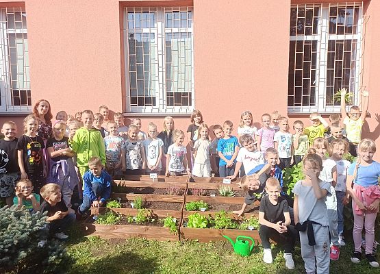 klasy 2a i 2b po skończonej pracy