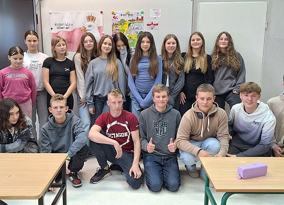 uczniowie klasa 8a