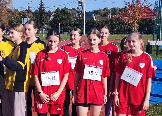 Dziewczynki starsze na starcie