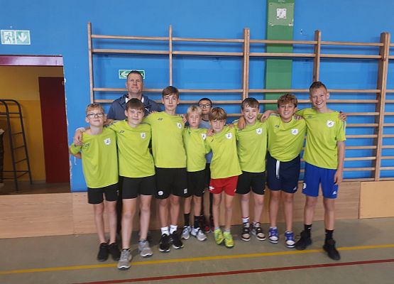 chłopcy młodsi z p. Markiem