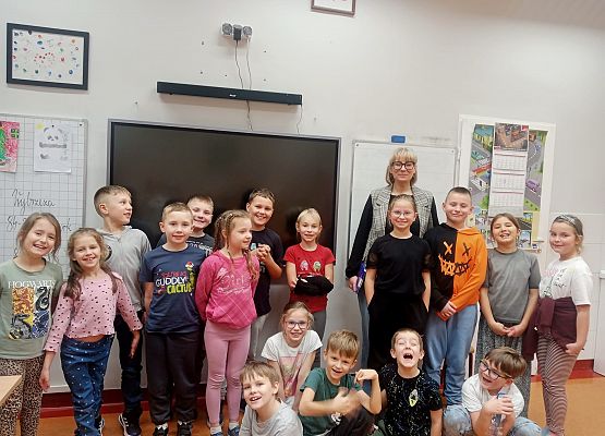 spotkanie czytelnicze w klasie 2b