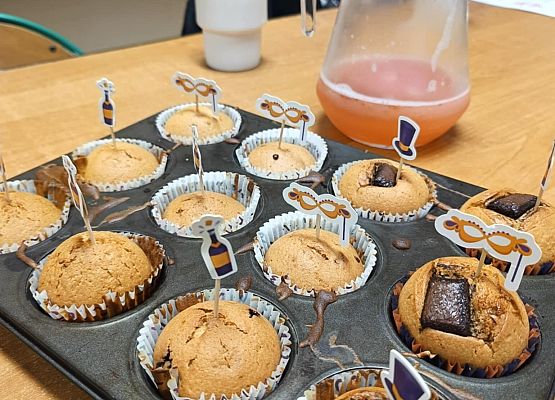 babeczki ozdobione i upieczone