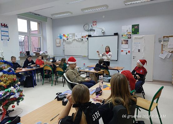 klasa podczas lekcji matematyki