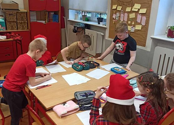 Mikołajki w klasie 2a