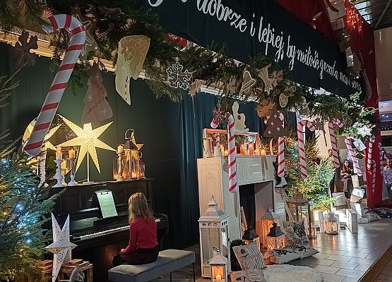 dekoracja Biały Koncert