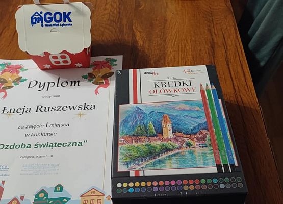 Dyplom i nagroda Łucji