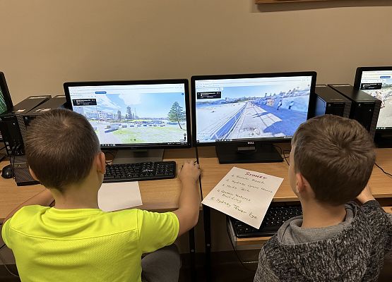 uczniowie wirtualnie zwiedzają Sydney