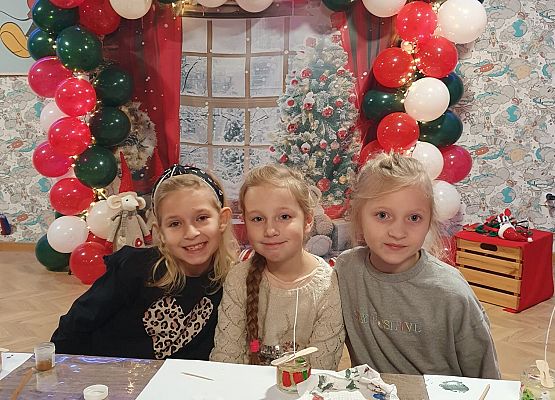 Zosia Martyna i Ola podczas warsztatów