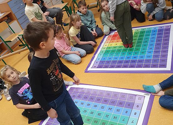 tabliczka mnożenia nie musi być nudna chłopcy na matach