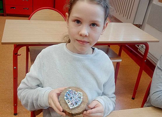 Hania ze swoim serduszkiem