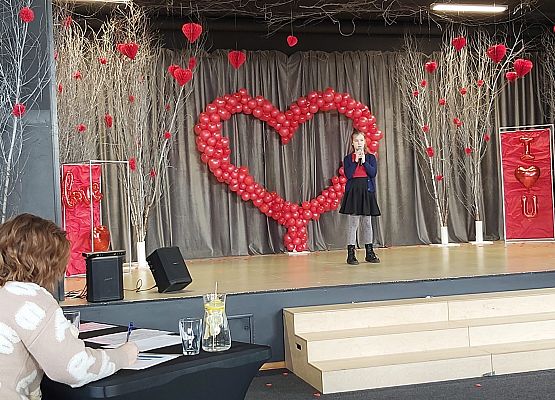 Maja podczas występu