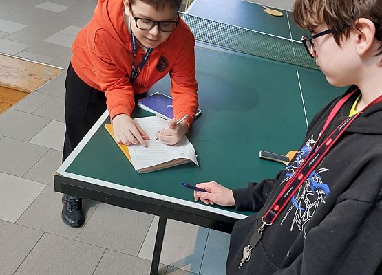 Paweł i Olek liczą