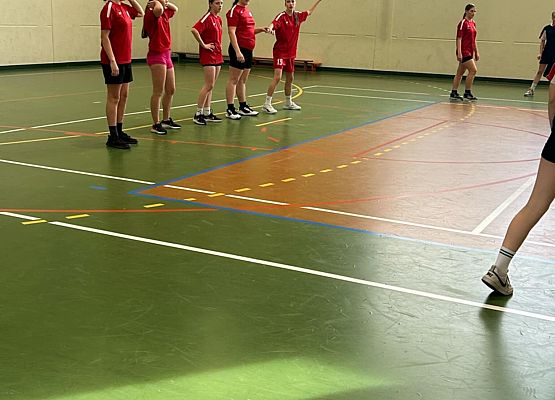 Dziewczyny podczas meczu