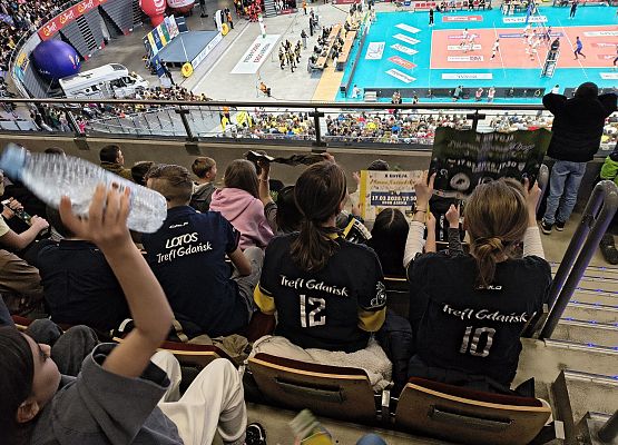 trybuny w Ergo Arenie