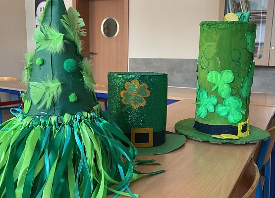 kapelusze Konkurs klas I-III Leprechauns-Hat