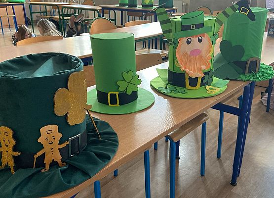 kapelusze Konkurs klas I-III Leprechauns-Hat